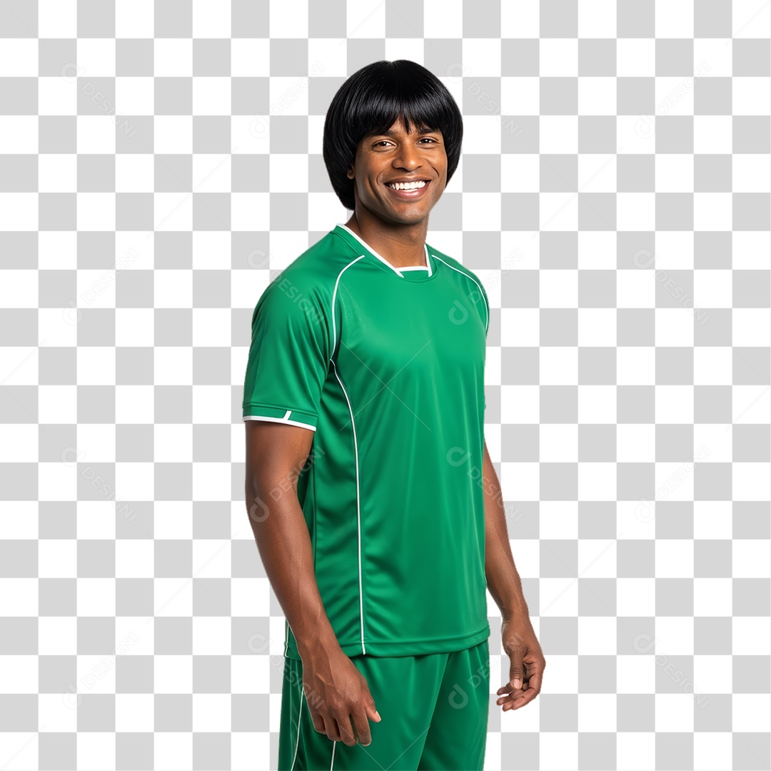 Jogador de Futebol PNG Transparente