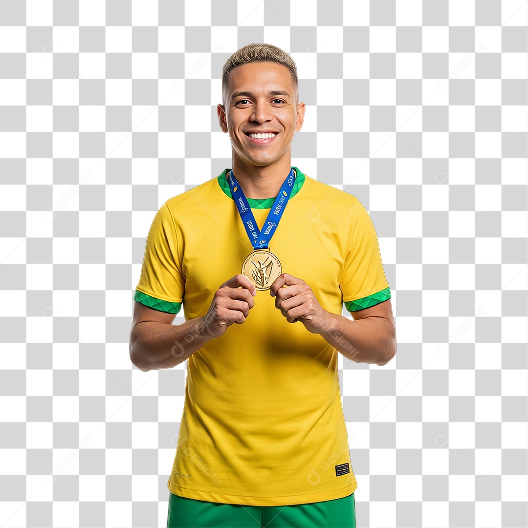Jogador de Futebol PNG Transparente