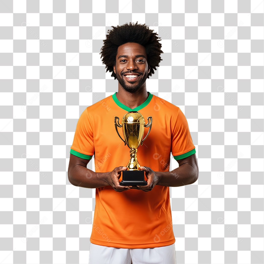 Jogador de Futebol PNG Transparente