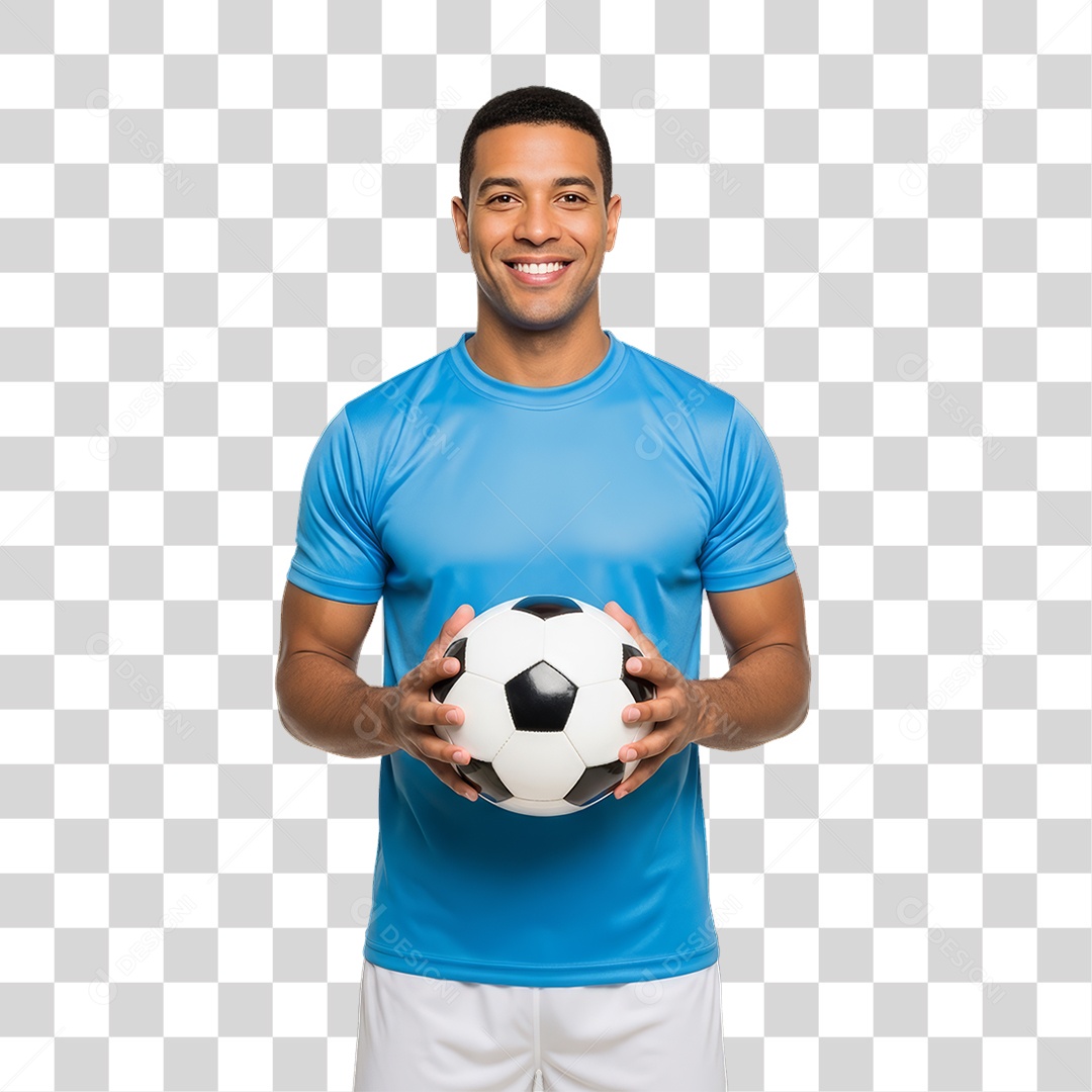 Jogador de Futebol PNG Transparente