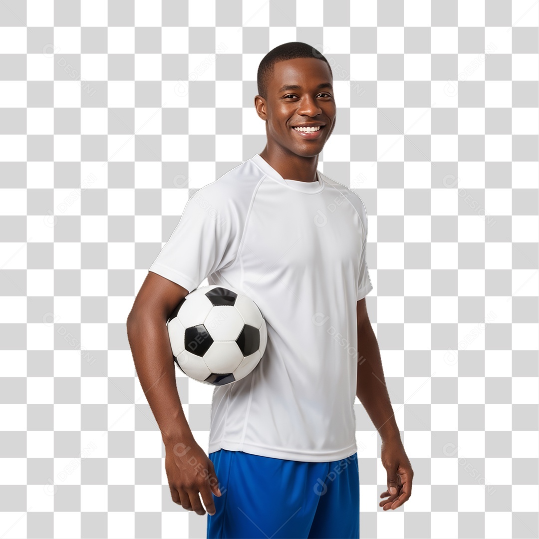 Jogador de Futebol PNG Transparente