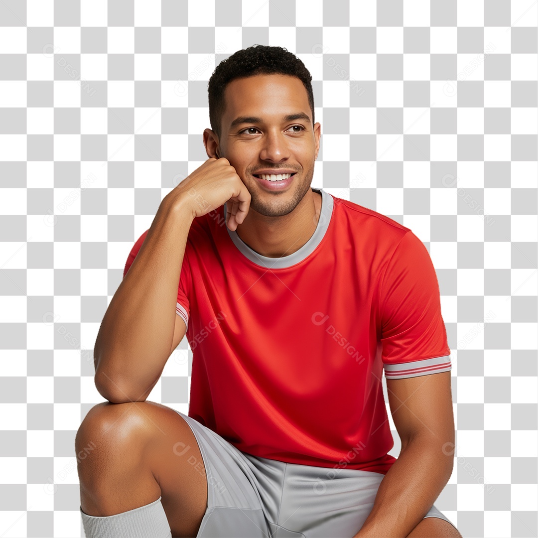 Jogador de Futebol PNG Transparente