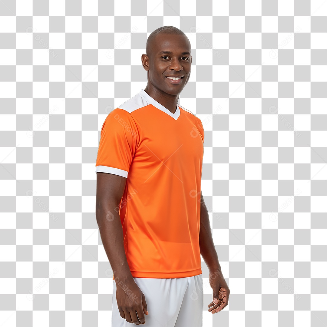 Jogador de Futebol PNG Transparente