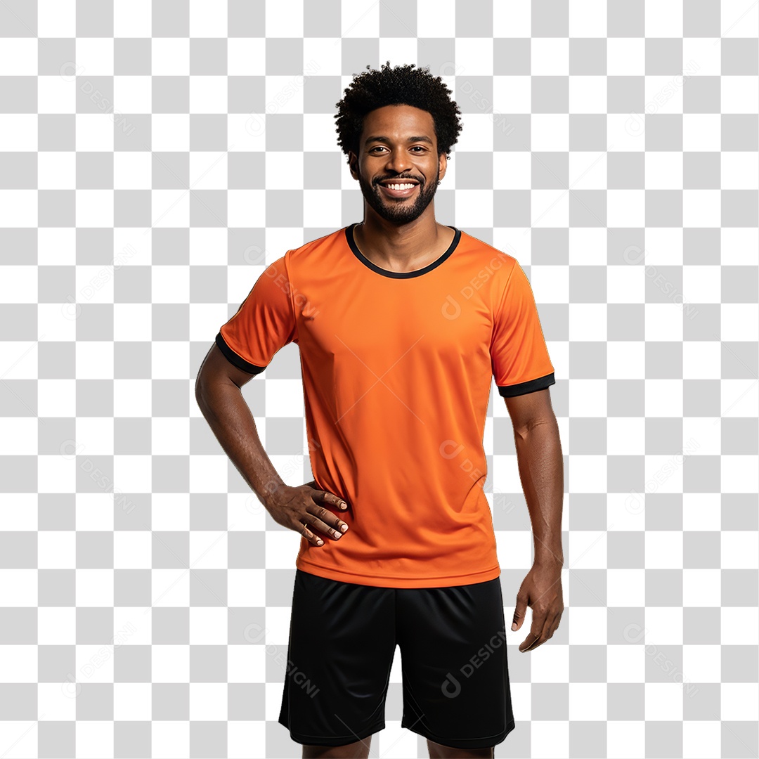 Jogador de Futebol PNG Transparente