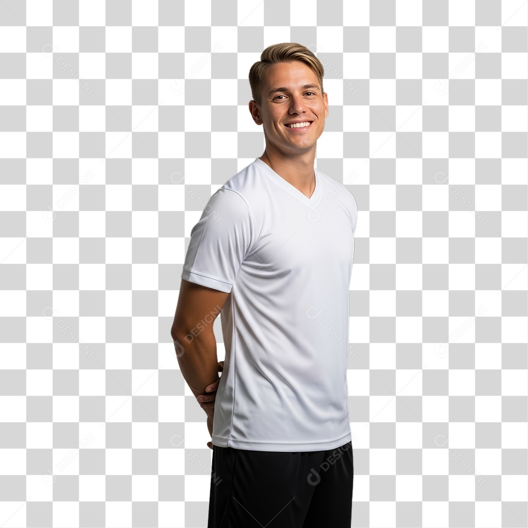 Jogador de Futebol PNG Transparente