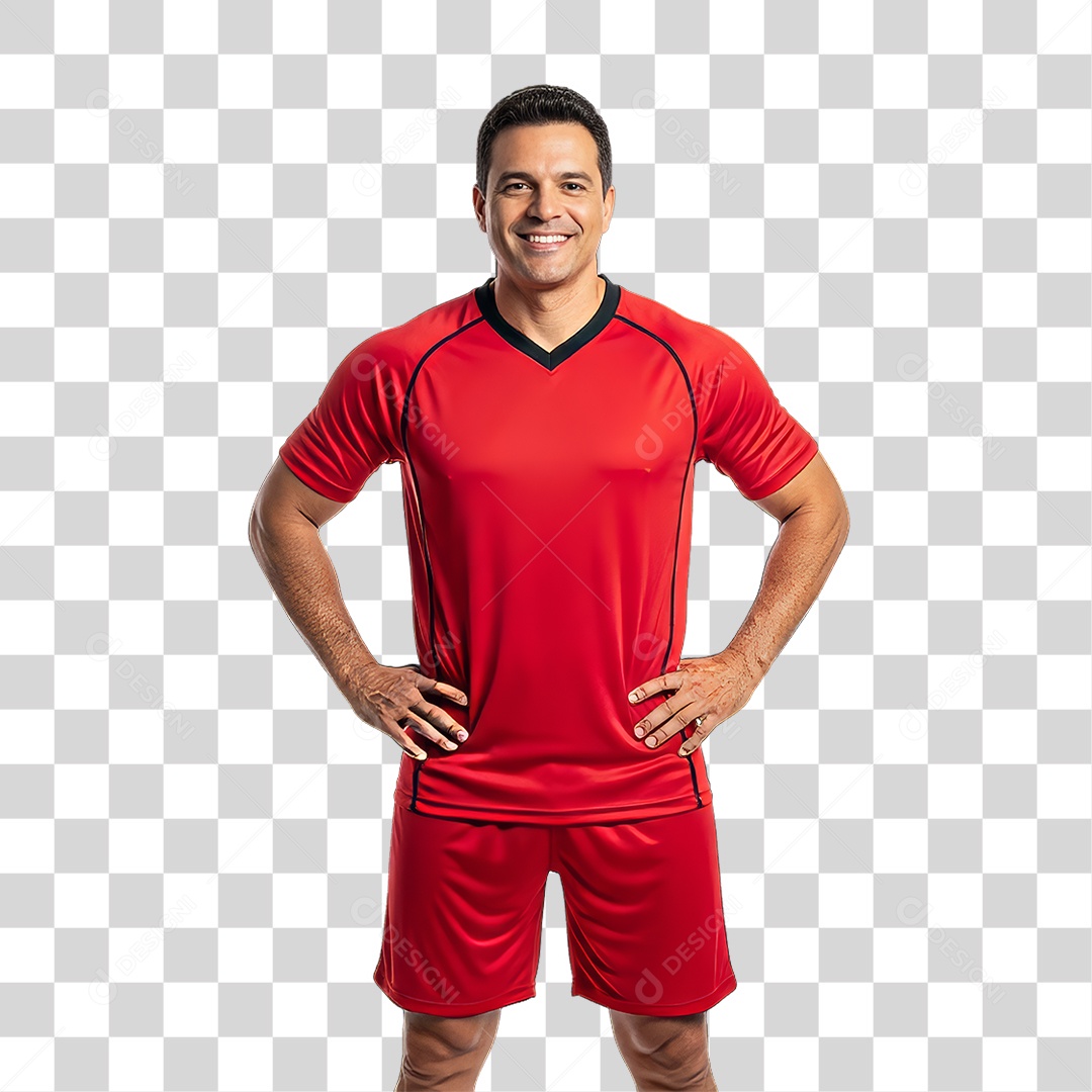 Jogador de Futebol PNG Transparente