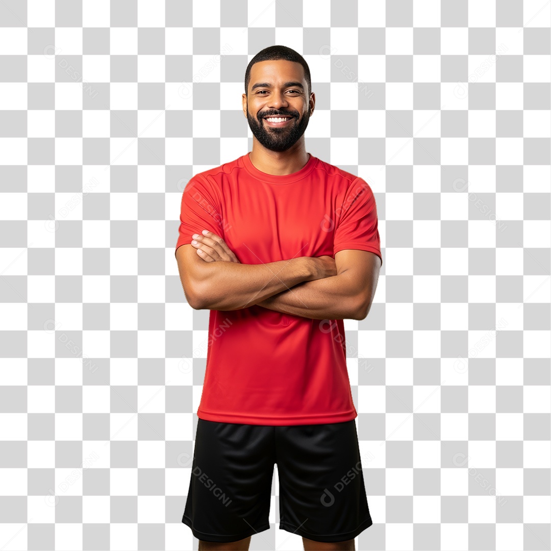 Jogador de Futebol PNG Transparente