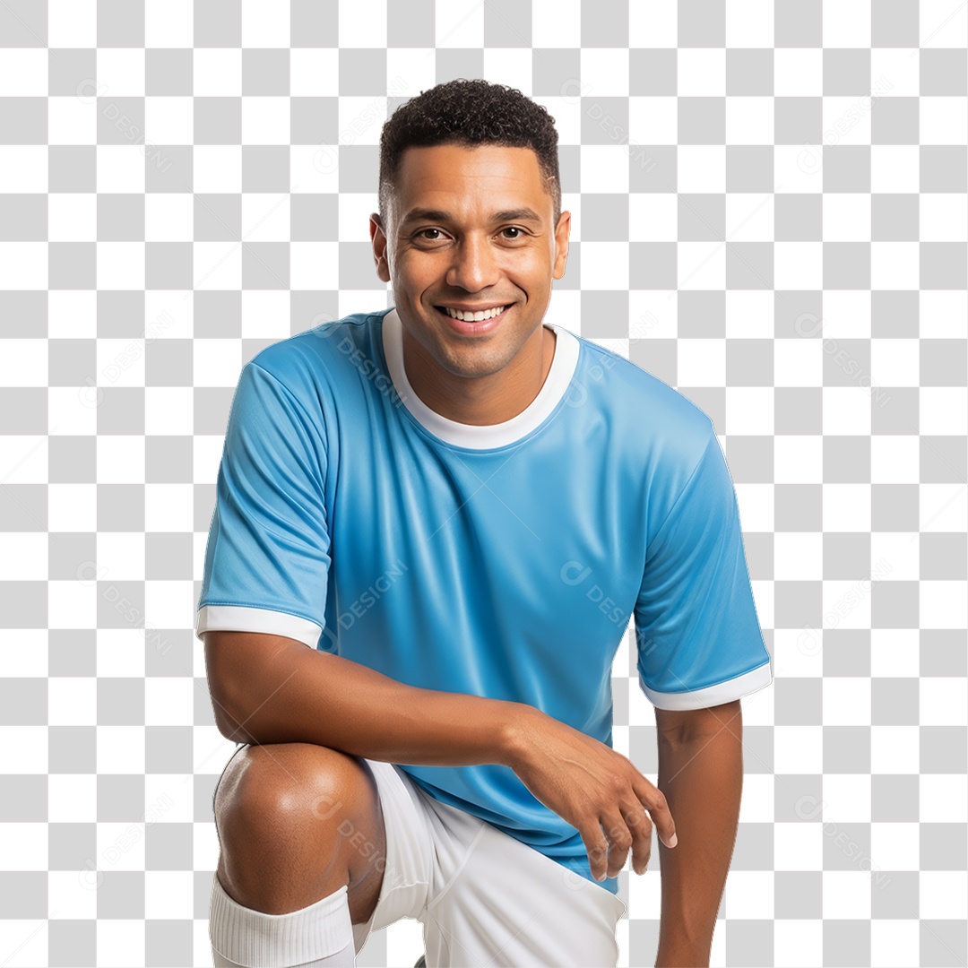 Jogador de Futebol PNG Transparente