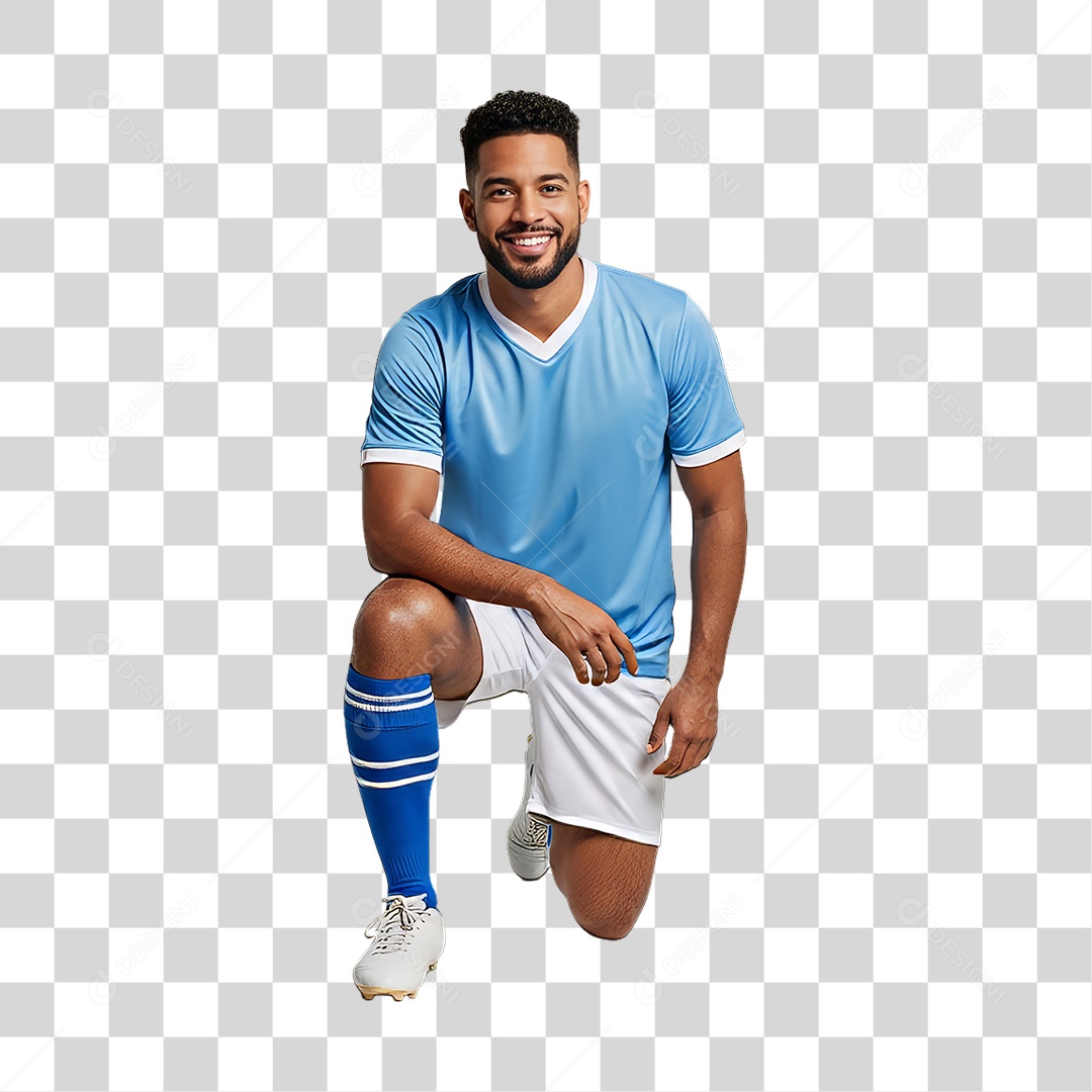 Jogador de Futebol PNG Transparente