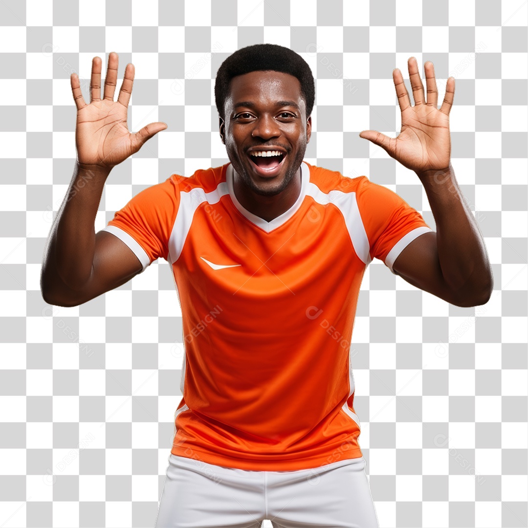 Jogador de Futebol PNG Transparente