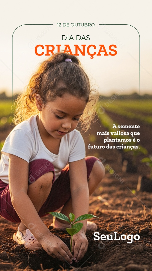 Dia das Crianças 12 de Outubro Social Media PSD Editável