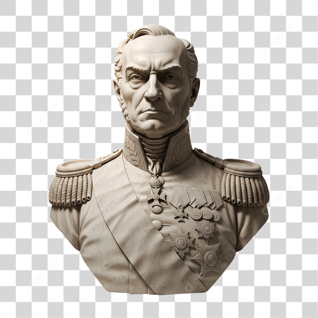 Estátua de Marechal Deodoro PNG Transparente