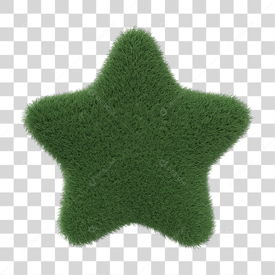 Estrela para Decoração de Natal PNG Transparente