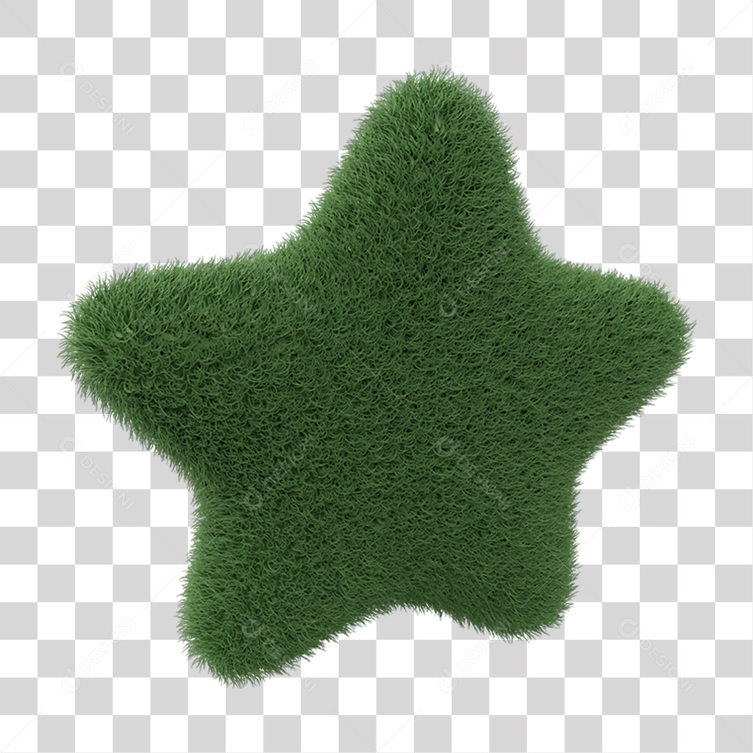 Estrela para Decoração de Natal PNG Transparente