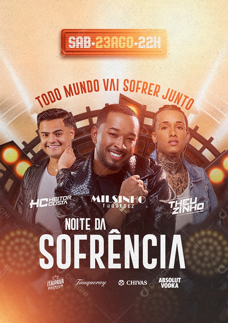 Flyer Feed Todo Mundo Vai Sofrer Social Media PSD Editável