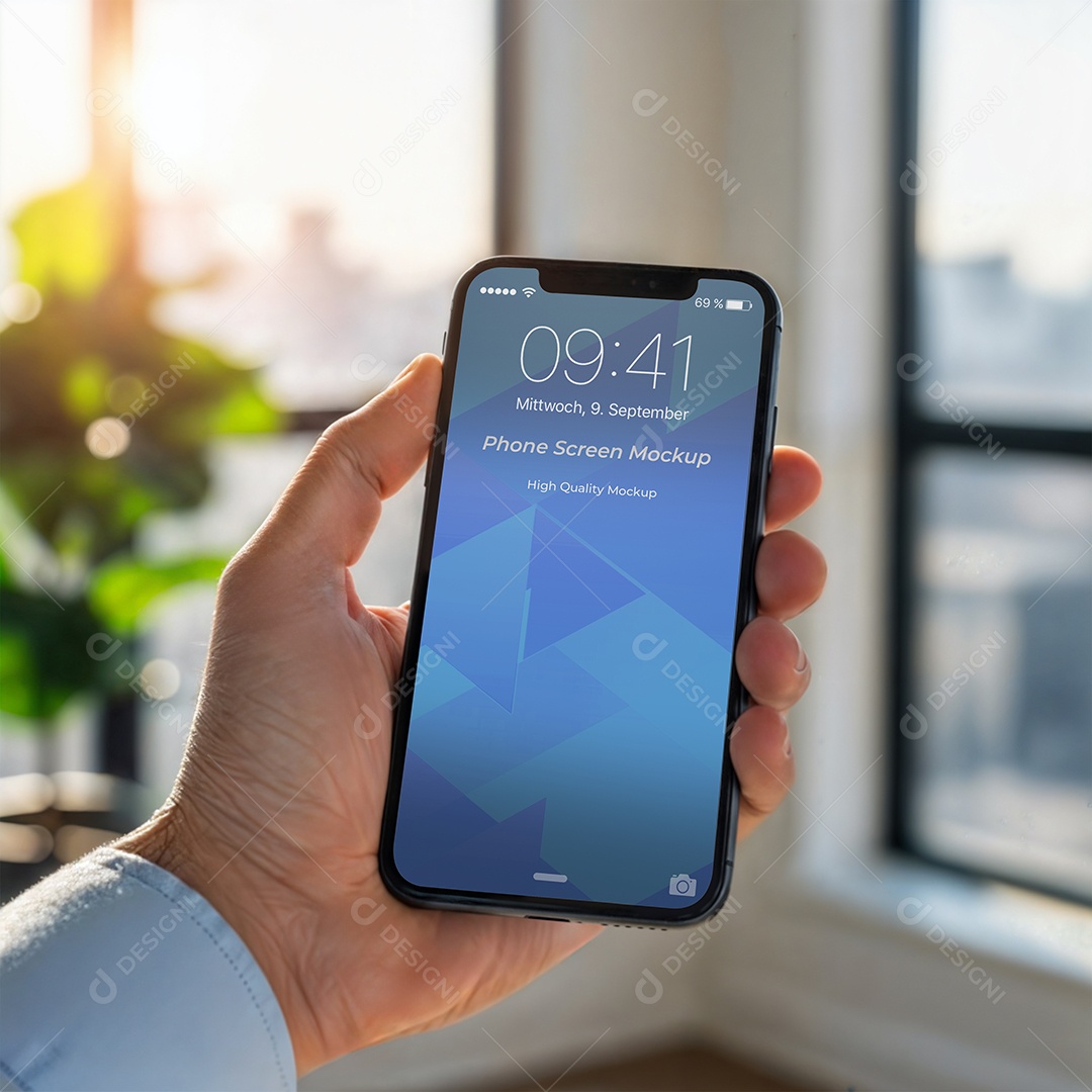 Mockup de Celular PSD Editável