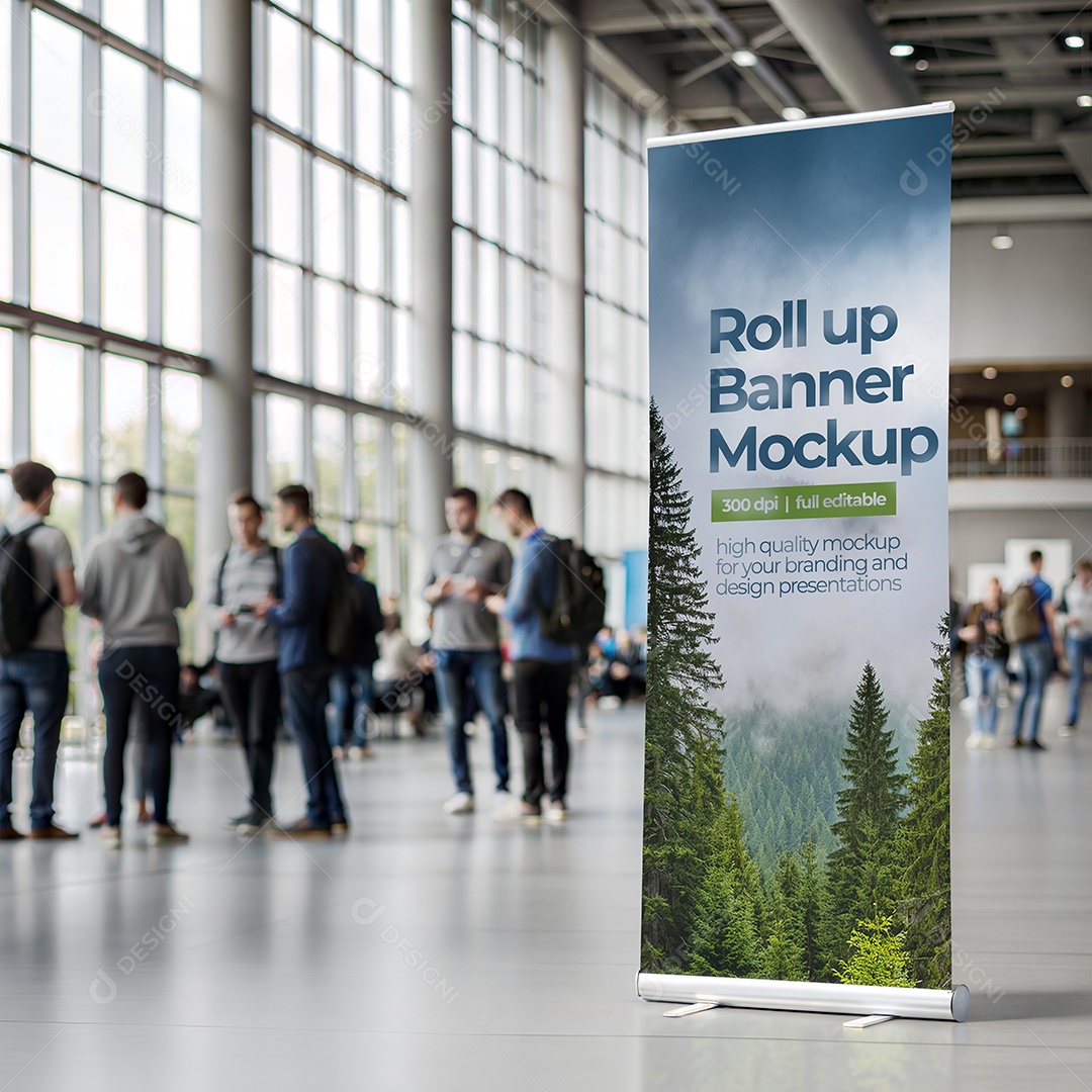 Mockup Anúncio Publicitário PSD Editável