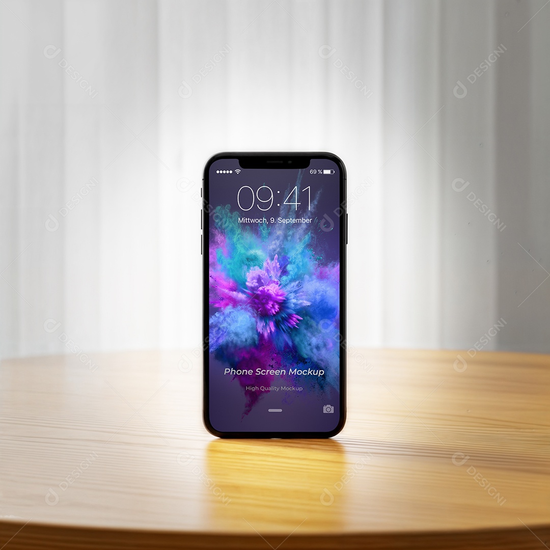 Mockup de Celular PSD Editável