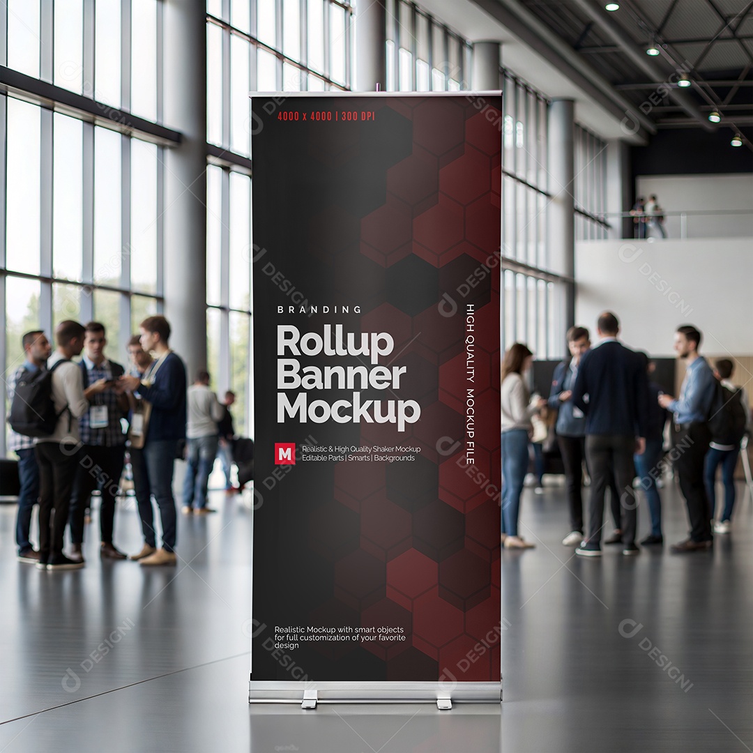 Mockup Anúncio Publicitário PSD Editável