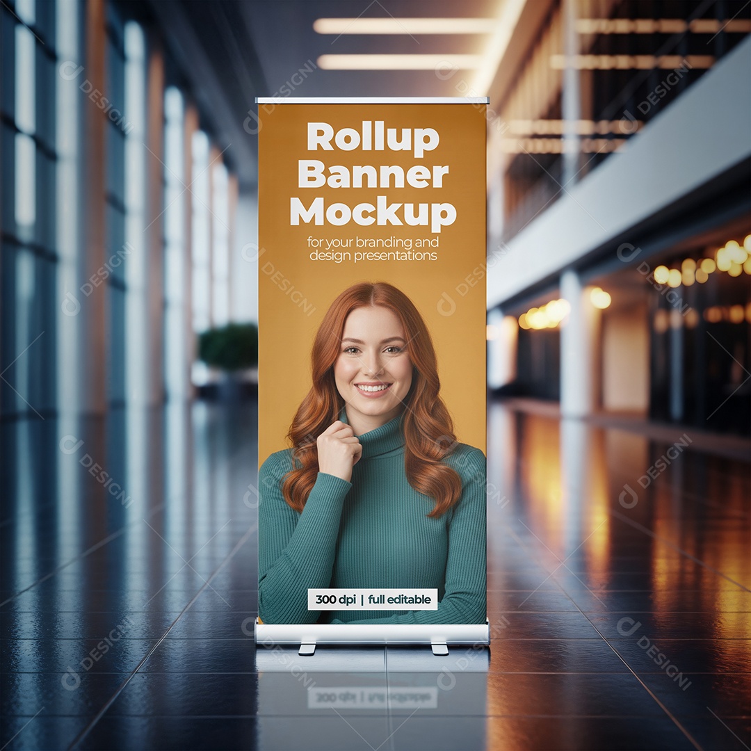 Mockup Anúncio Publicitário PSD Editável