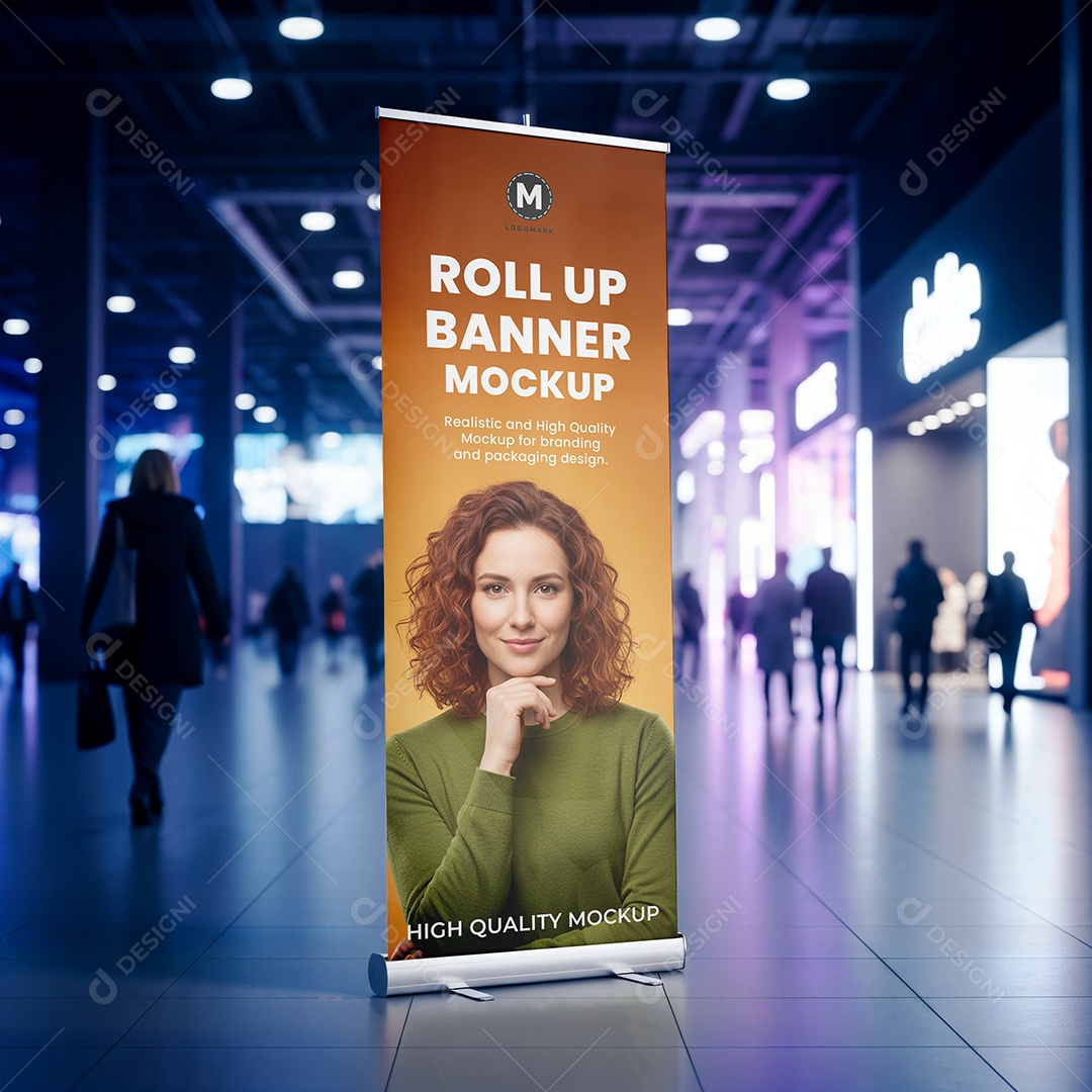 Mockup Anúncio Publicitário PSD Editável