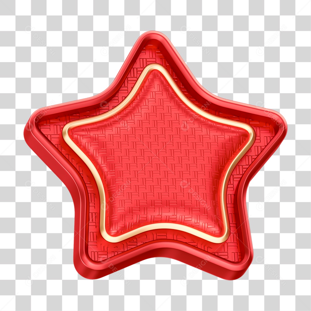 Estrela Enfeite Decoração de Natal PNG Transparente