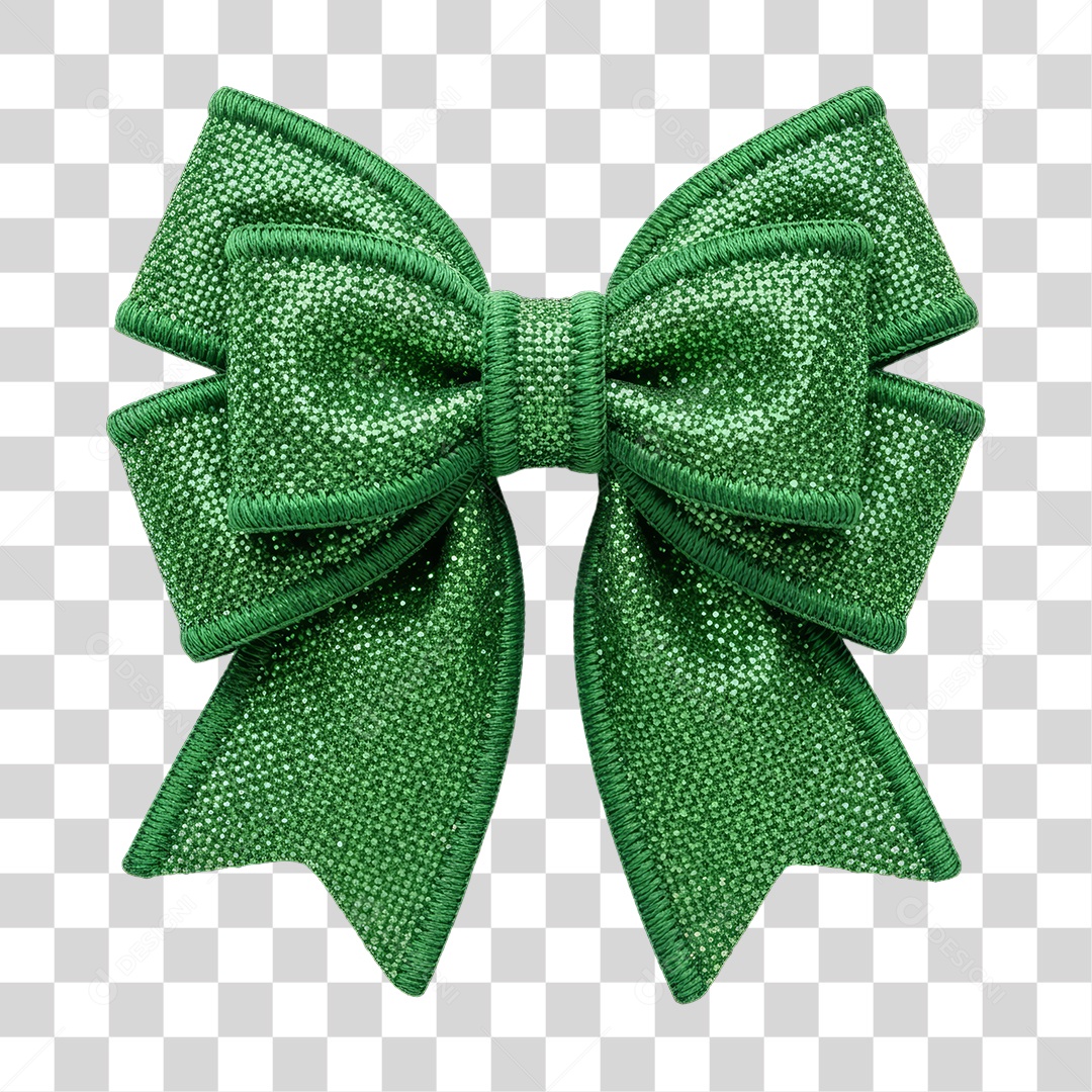 Laço Enfeite Decoração de Natal PNG Transparente