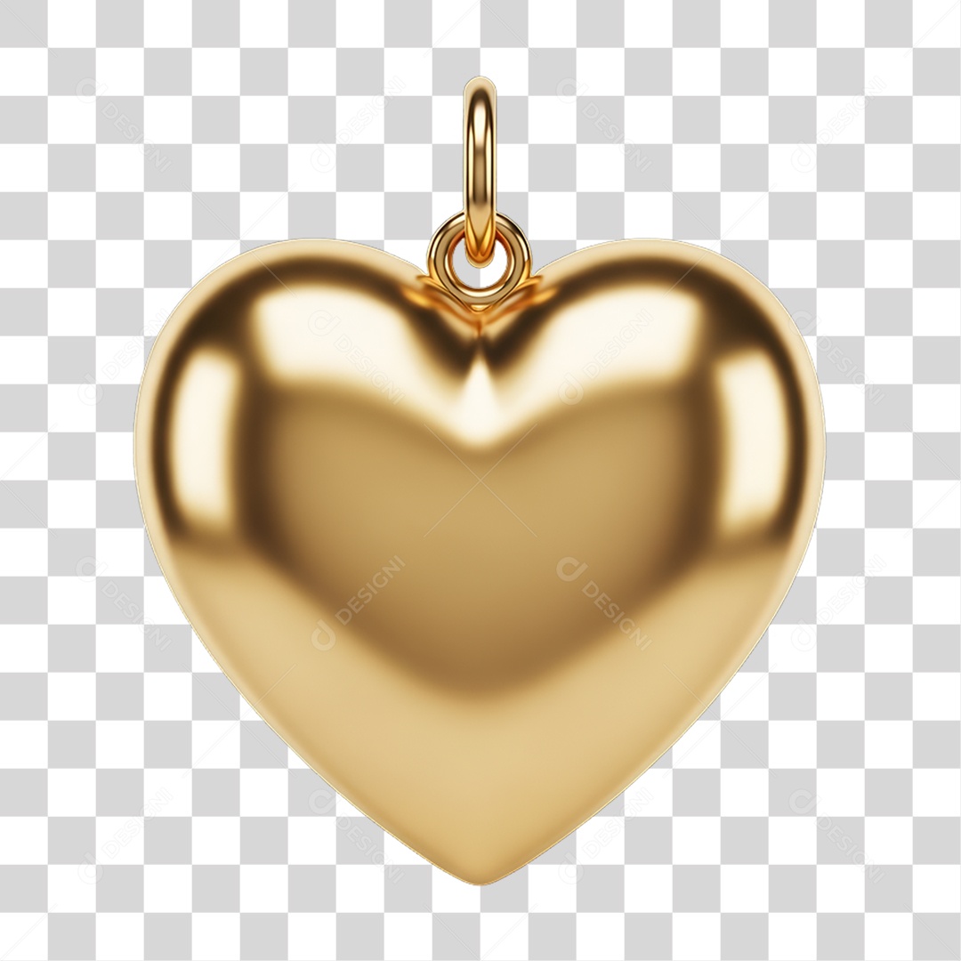 Coração Enfeite Decoração de Natal PNG Transparente