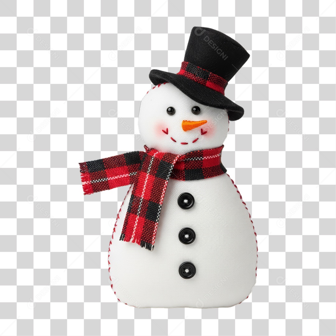 Boneco de Neve Enfeites Decoração de Natal PNG Transparente