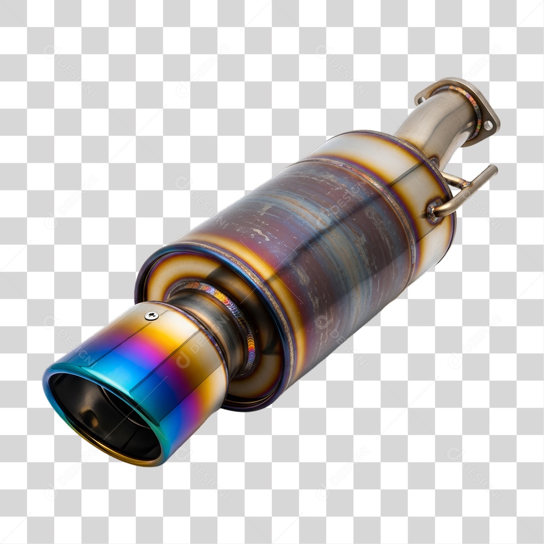 Escapamento de Metal PNG Transparente