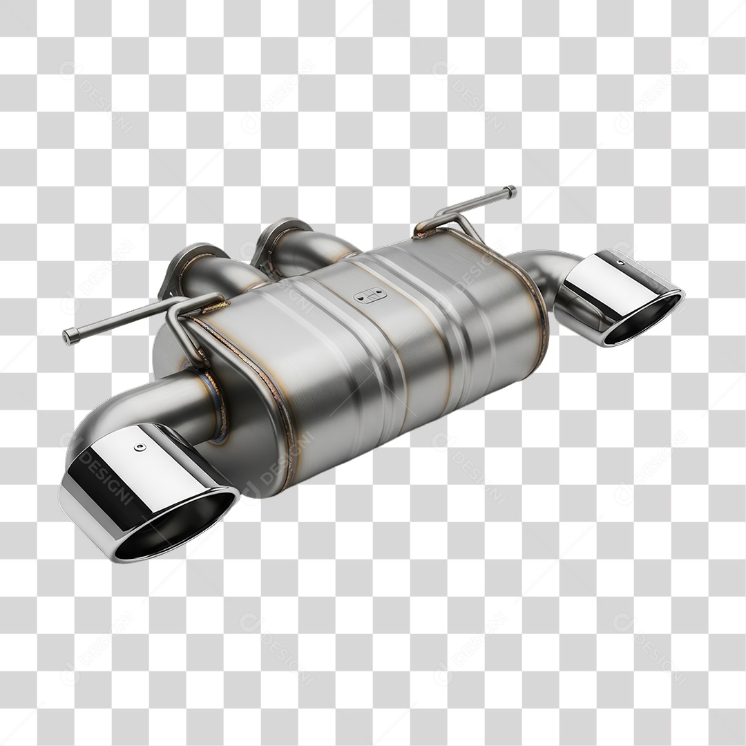 Escapamento de Metal PNG Transparente