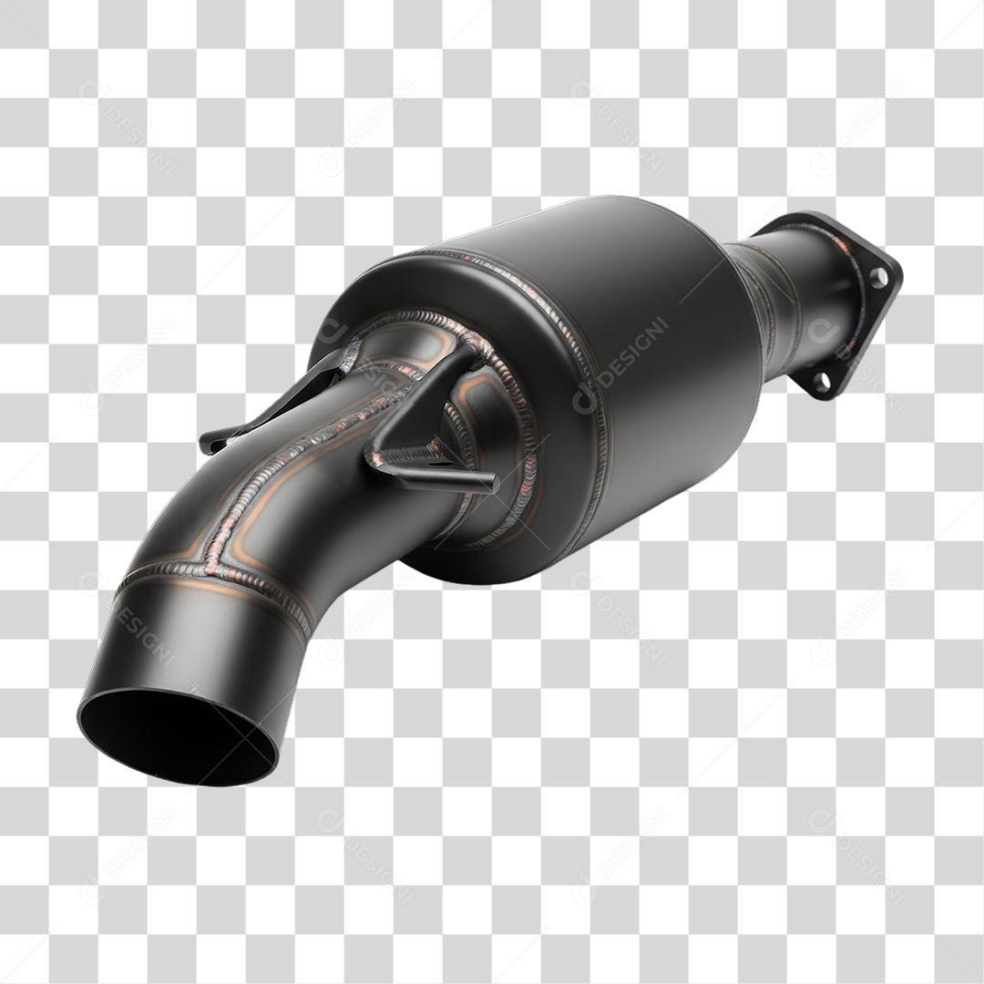 Escapamento de Metal PNG Transparente