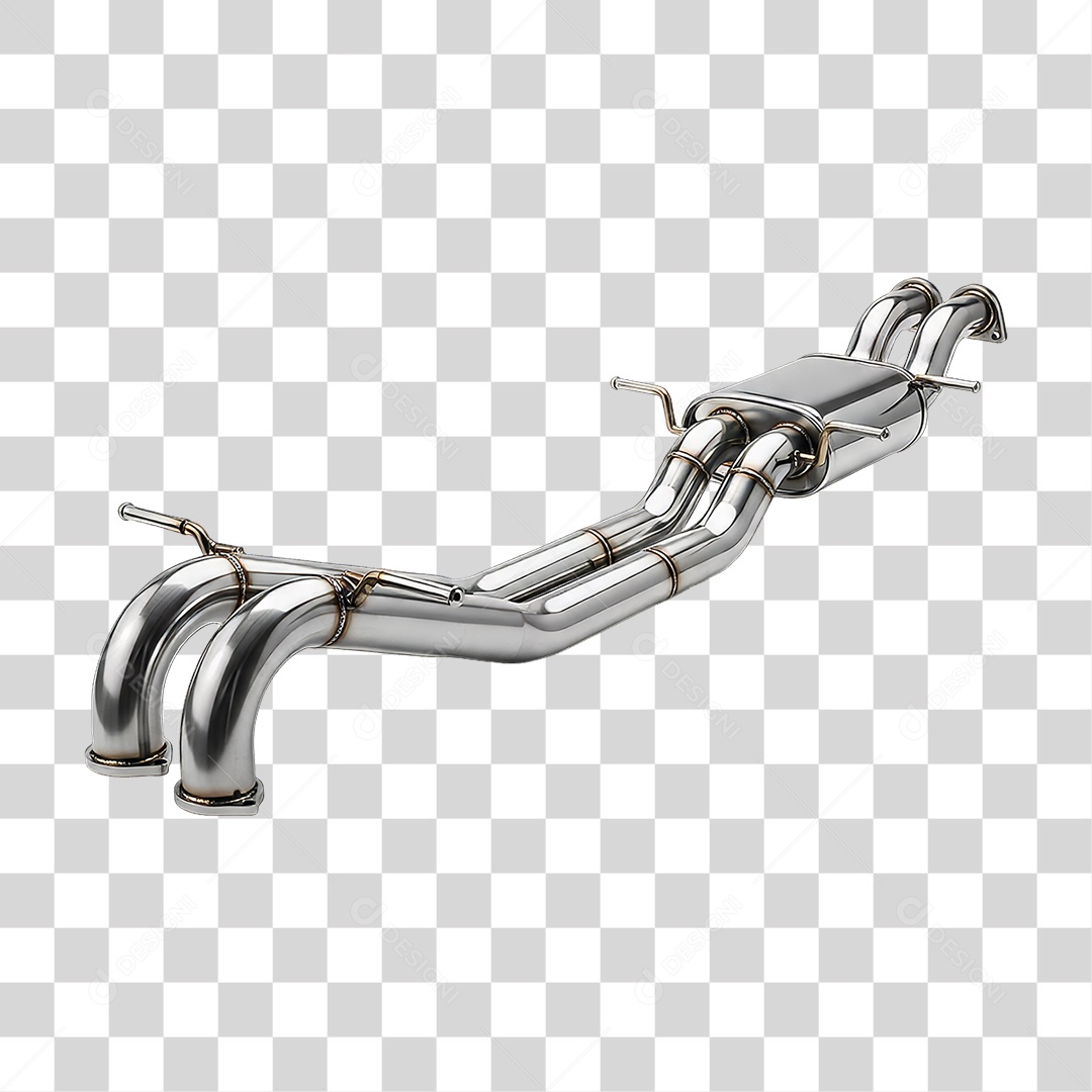 Escapamento de Metal PNG Transparente
