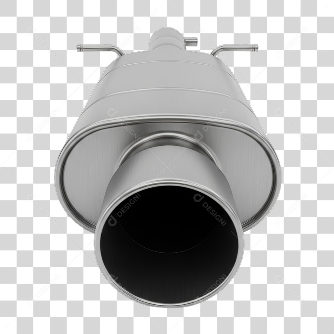 Escapamento de Metal PNG Transparente
