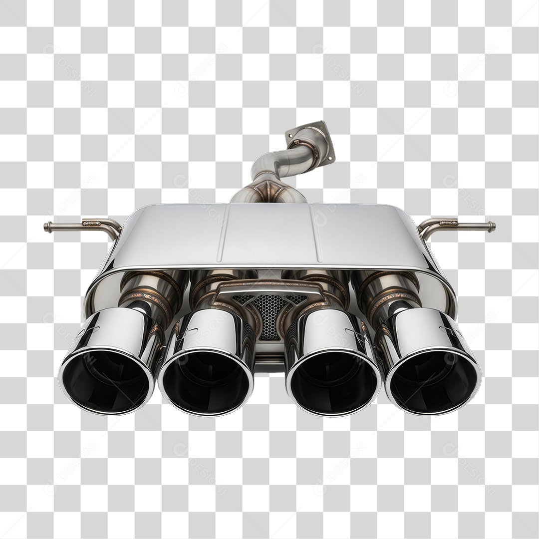 Escapamento de Metal PNG Transparente