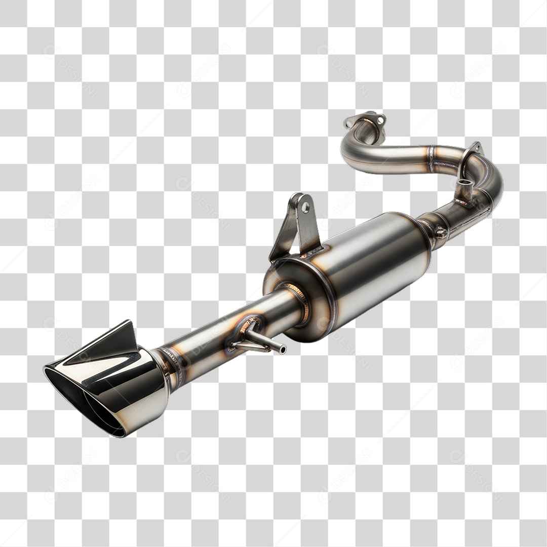 Escapamento de Metal PNG Transparente