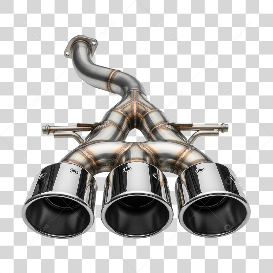 Escapamento de Metal PNG Transparente