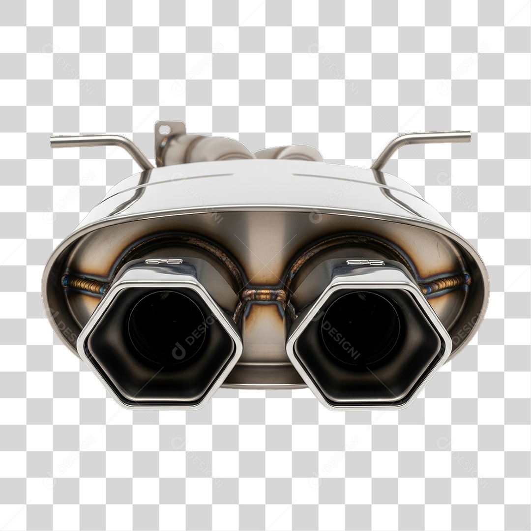 Escapamento de Metal PNG Transparente