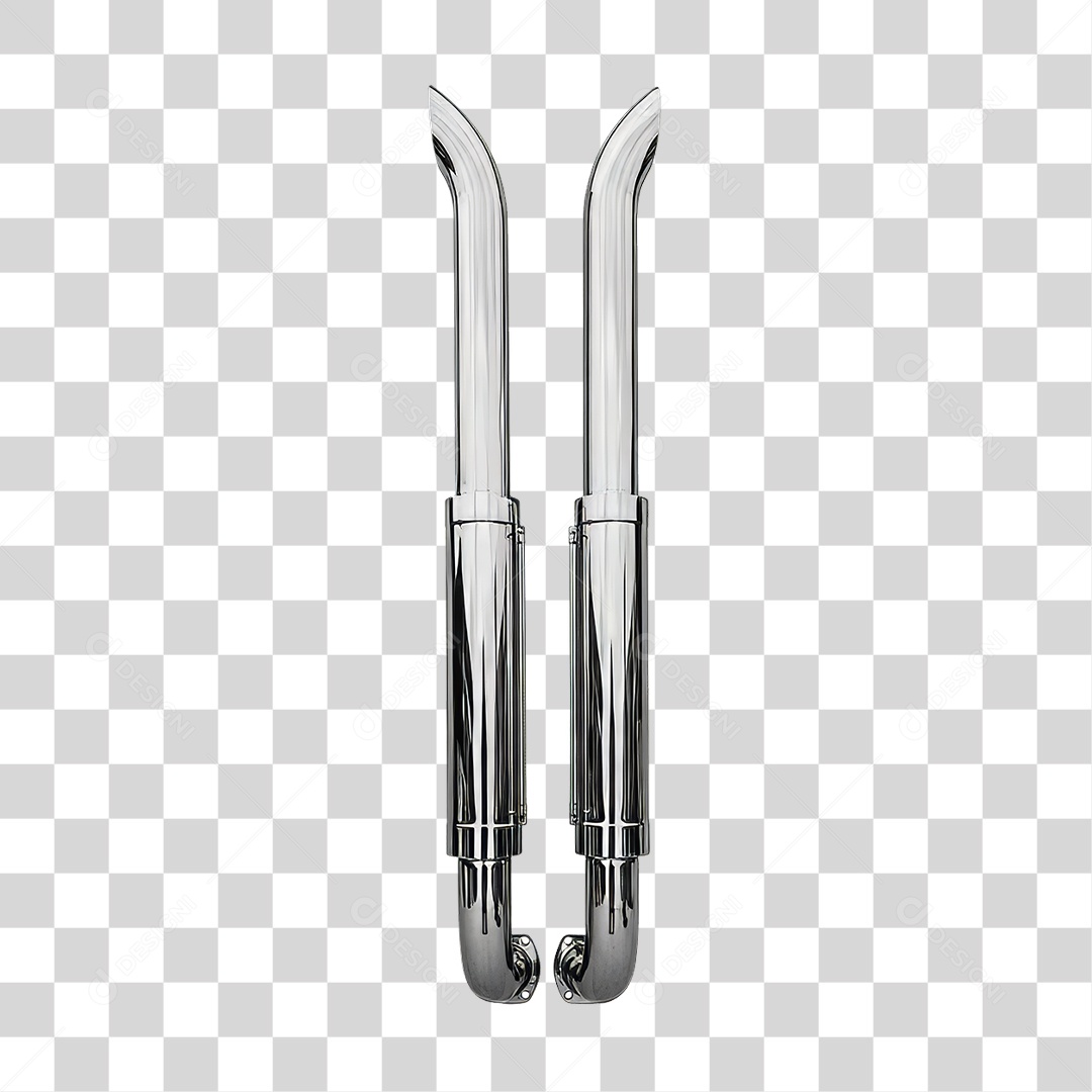 Escapamento de Metal PNG Transparente