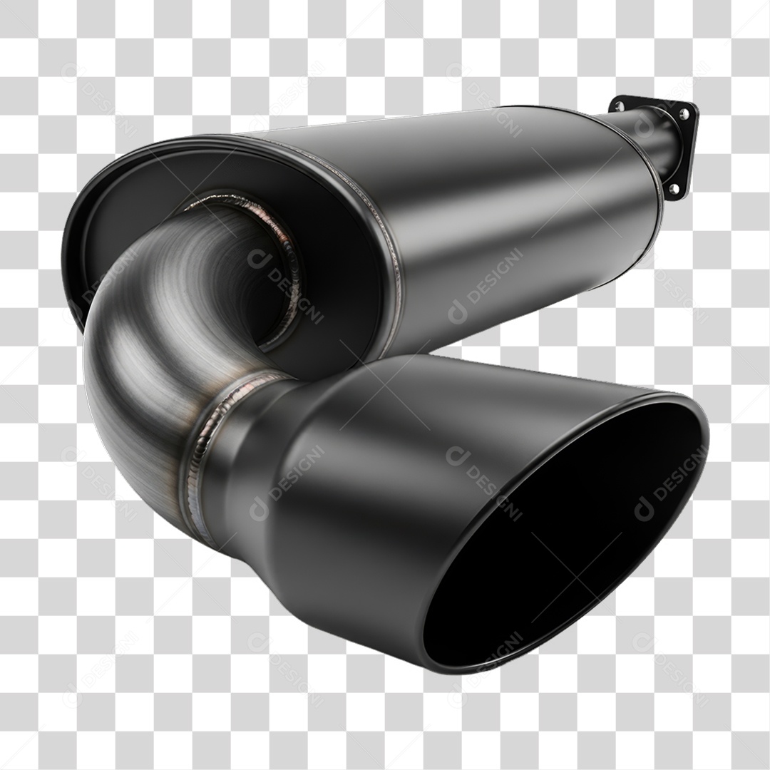 Escapamento de Metal PNG Transparente
