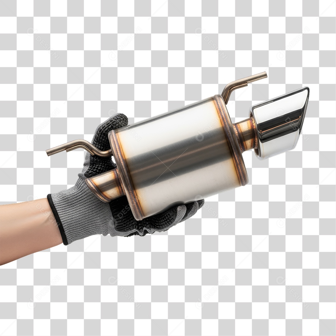 Escapamento de Metal PNG Transparente