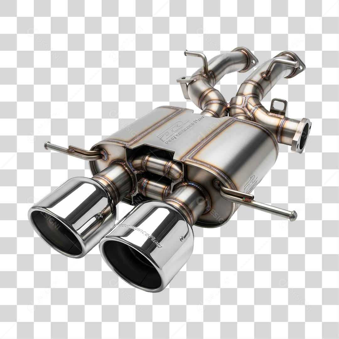 Escapamento de Metal PNG Transparente