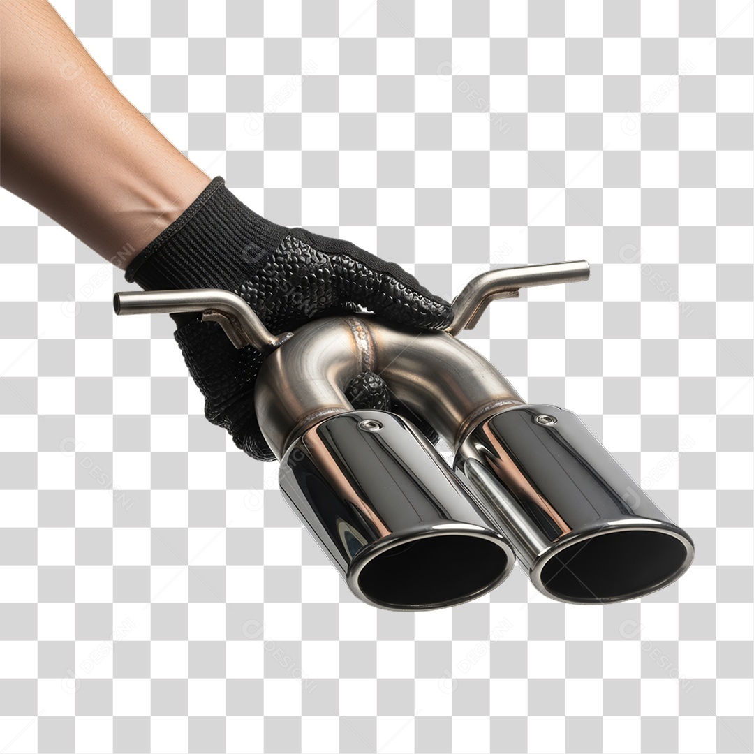 Escapamento de Metal PNG Transparente