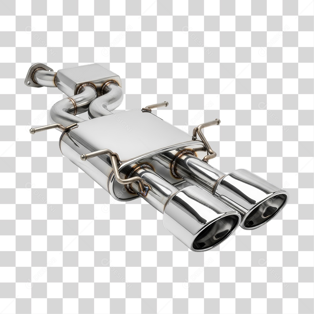 Escapamento de Metal PNG Transparente
