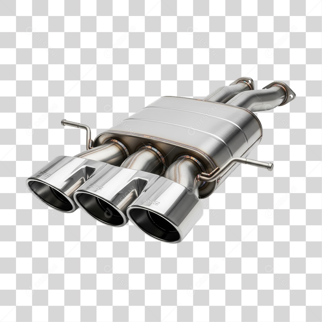 Escapamento de Metal PNG Transparente