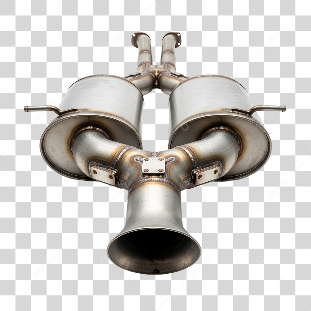 Escapamento de Metal PNG Transparente