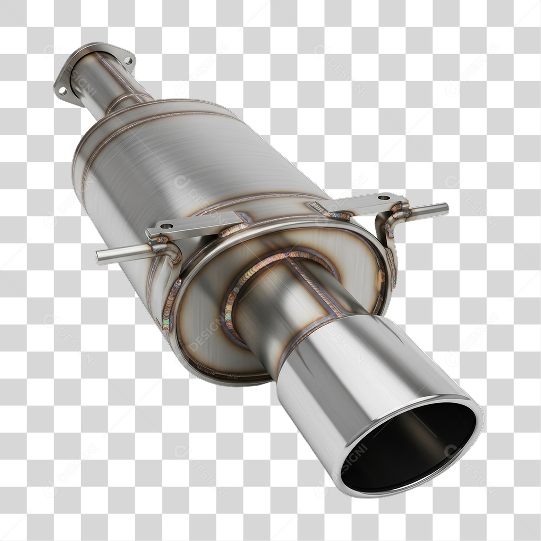 Escapamento de Metal PNG Transparente