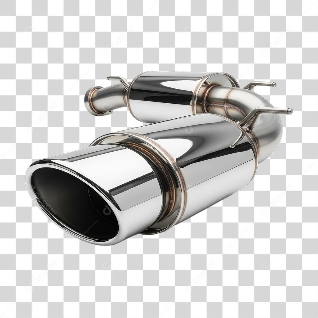 Escapamento de Metal PNG Transparente