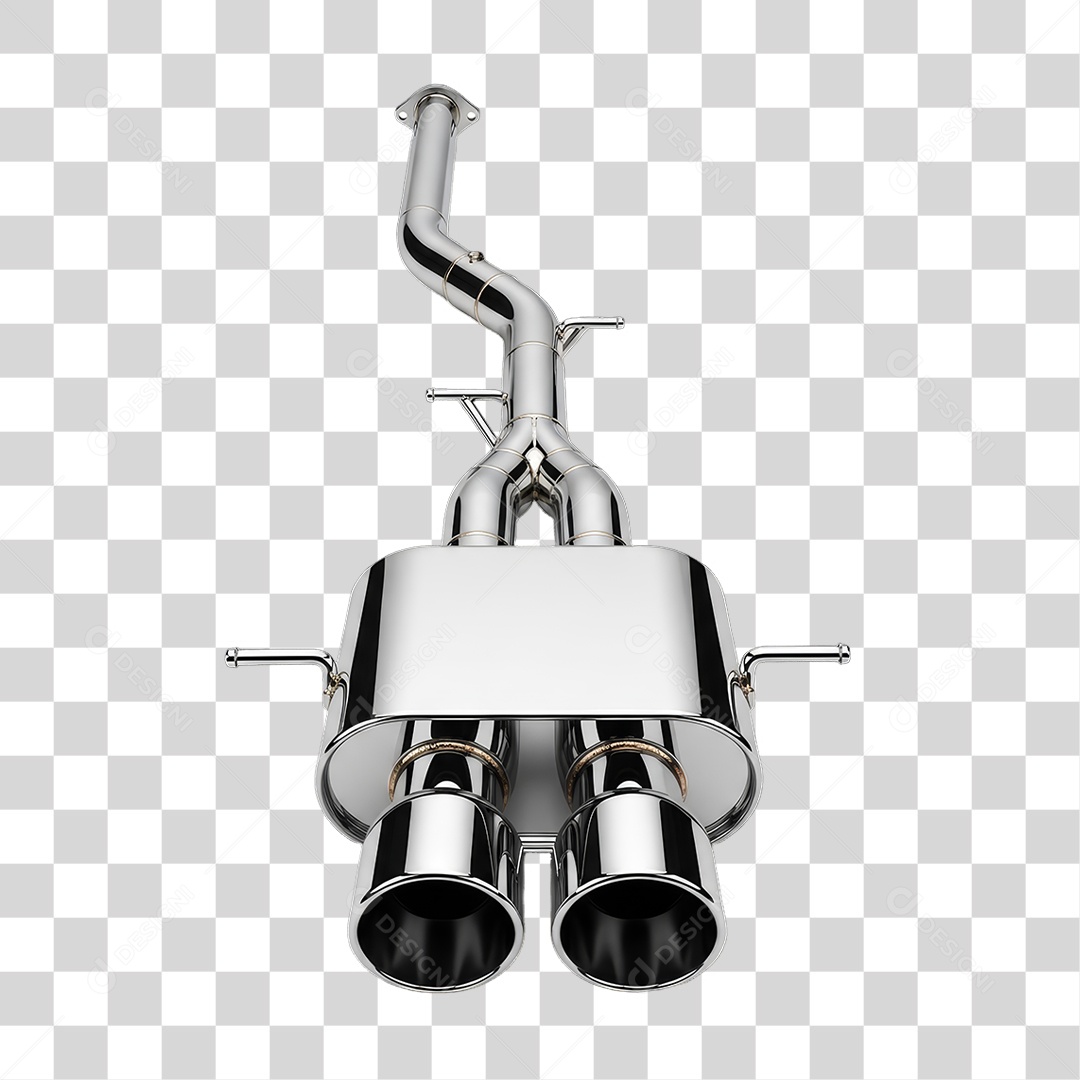 Escapamento de Metal PNG Transparente