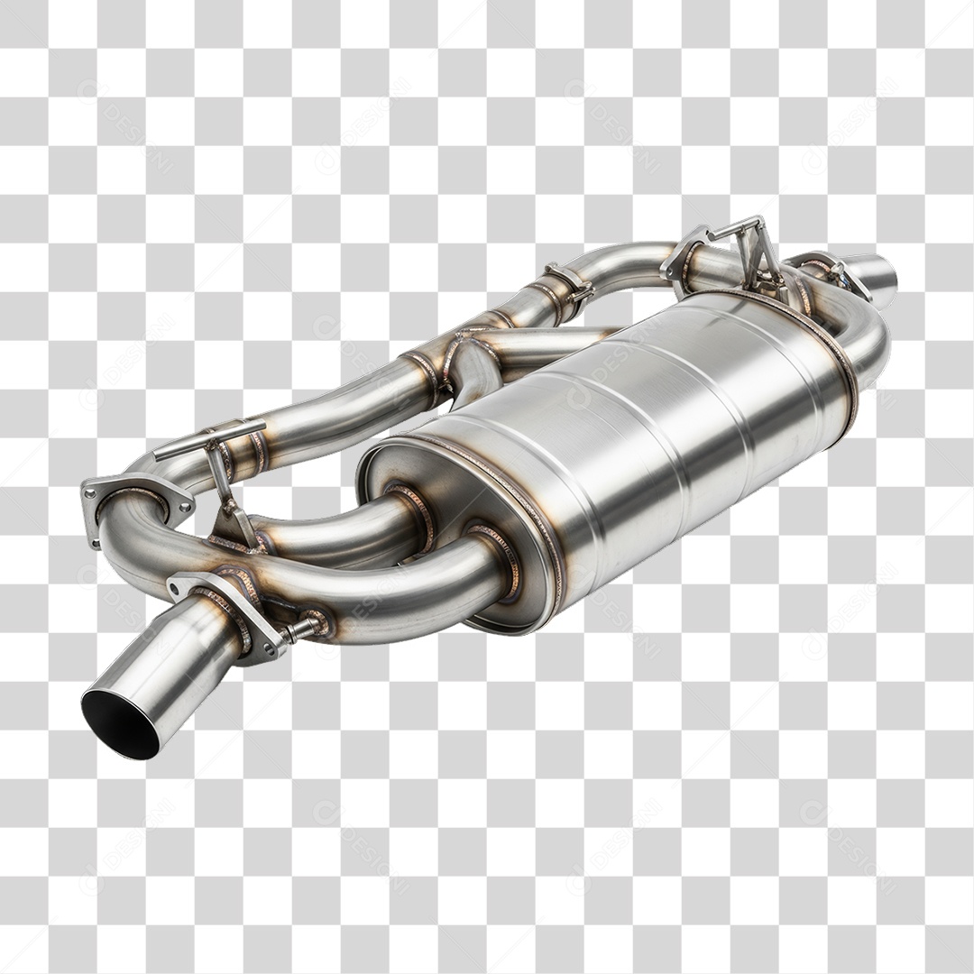 Escapamento de Metal PNG Transparente